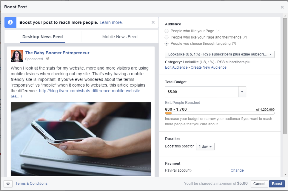 Facebook Advertising Terms you Need to Master 1 fb boost