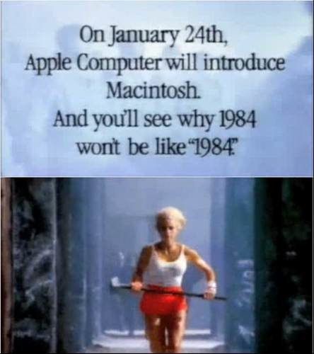 Ultimate Guide to the Ecosystem of Apple 4 apple mac superbowl commercial 1984