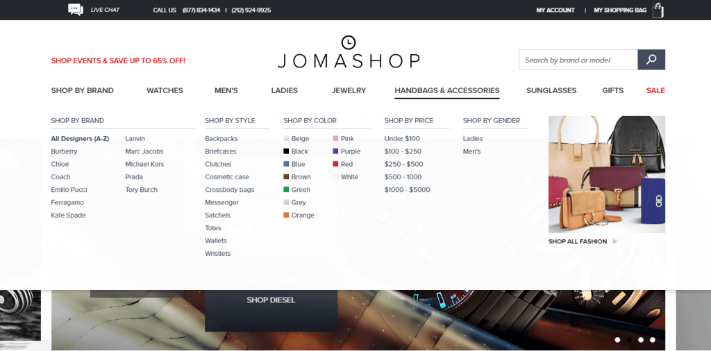 E-commerce websites UX