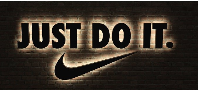 Most famous for its recognized logo and for its slogan ‘Just Do It.