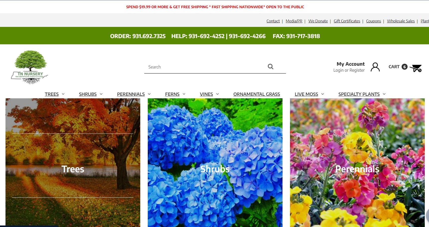 TNNursery - Bigcommerce Ecommerce Development 1 TNNursery bigcommerce ecommerce development