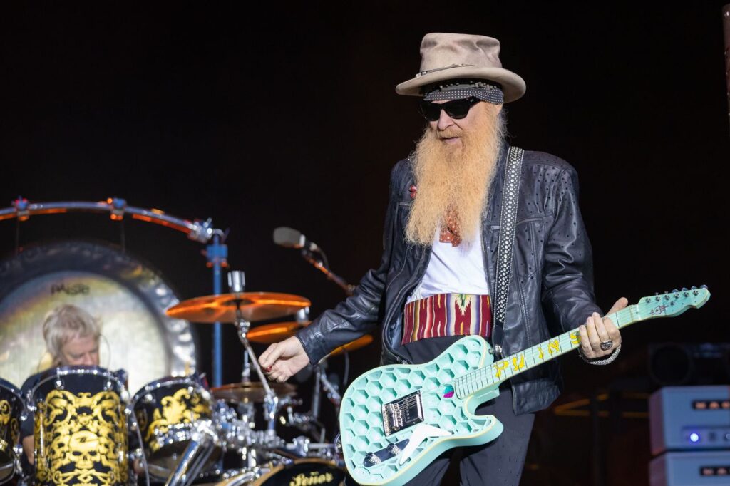 Billy Gibbons les paul