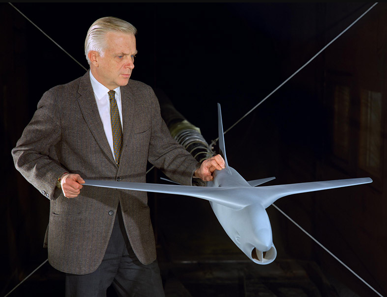 NASA scientist Richard Whitcomb has developed a "supercritical wing" designed to weaken the impact of shockwaves on supersonic aircraft.