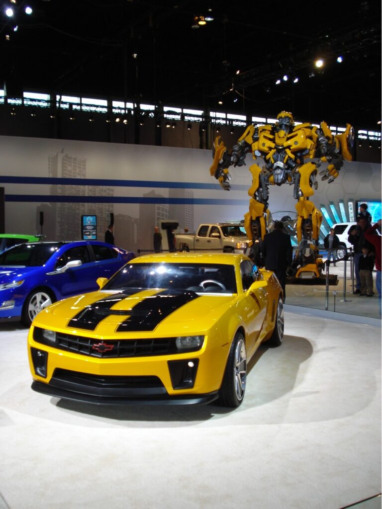 Chevy Camaro featured in Transformer movie