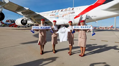 History and Evolution of Emirates Airlines 14 Football Sponsorship- Real Madrid