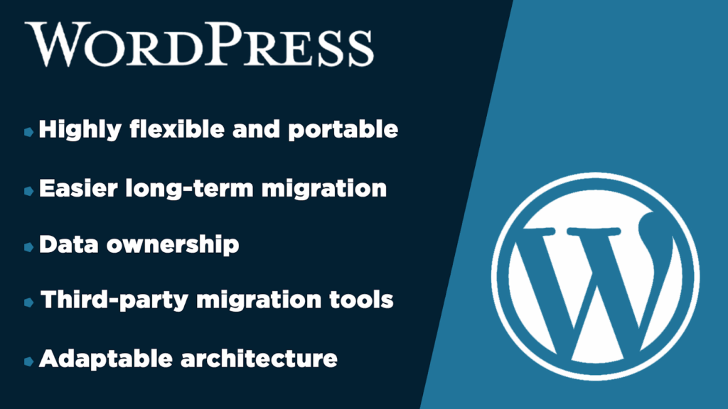 Comparing Shopify and WordPress for E-commerce Solutions 11 Migration & Flexibility of WordPress