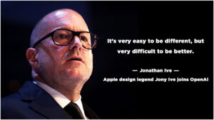 Homepage New 2025 63 The Legendary Apple Designer Jony Ive joins OpenAI